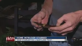 Man stabs home intruder near Charleston, Maryland Parkway