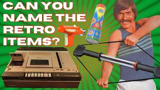 The Nostalgia Quiz! | Can You Name All These Retro Items?