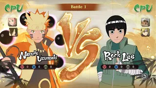 Random teams T Naruto vs T Rock Lee NARUTO X BORUTO Ultimate Ninja STORM CONNECTIONS