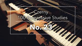 ツェルニー100番練習曲 23番 ( Czerny op.139, No.23, from 100 Progressive Studies )