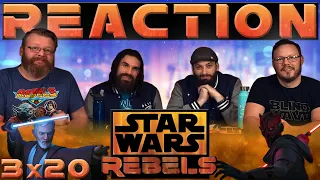 Star Wars Rebels 3x20 REACTION!! "Twin Suns"