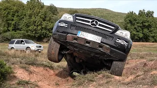 OFF-ROAD - Audi Q7 vs Lincoln Navigator vs Mercedes Benz GL - PART 2