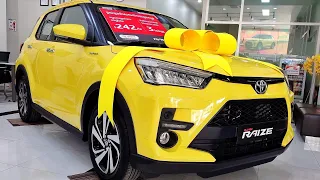New Toyota Raize 2023 - Compact SUV 5 Seats | Yellow Color