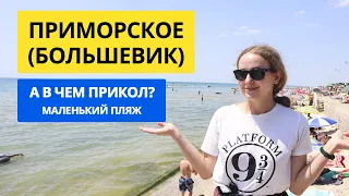 Приморское 2021 (Большевик) - А в чем прикол?  Маленькие пляжи, унылые турбазы. Херсонская область