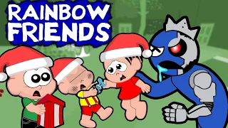 Cebolinha e Cascão em Especial de Natal Rainbow Friends