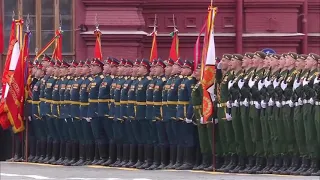 Russia's Victory Day Parade 2021 in Moscow On Red Square