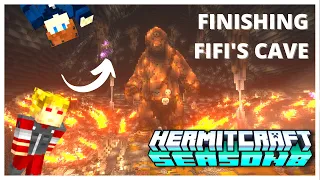 I Finished FIFI'S CAVE (Part 1) | Hermitcraft Season 8 #Hermitcraft #Tangotek