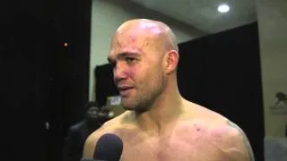 UFC 195: Robbie Lawler Backstage Interview