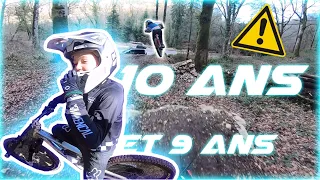 10 ans et ose me défier sur une piste de VTT !