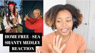 Watch Me REACT to Home Free - Sea Shanty Medley | Reaction Video | ayojess