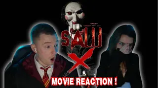 SAW X (2023) MOVIE REACTION | FIRST TIME WATCHING | THIS MOVIE WAS INTENSE !!!