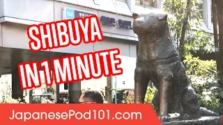 Shibuya in 1 minute - Best of Tokyo Districts