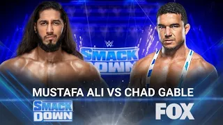 WWE 2K22 | Chad Gable vs Mustafa Ali | Smackdown highlights