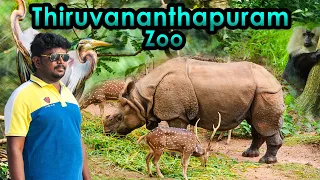 திருவனந்தபுரம் Zoo சுற்றுலா I Biggest zoo in Kerala I Trivandrum Zoo I Village Database