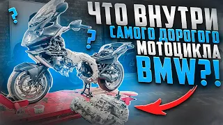 Assembling the BMW k1600GTL engine