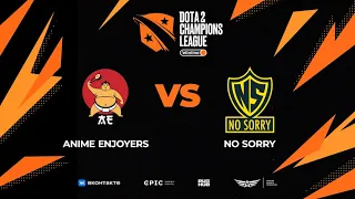 Anime Enjoyers vs No Sorry, Winline D2CL Season 15, bo3, game 2 [.Ark & 4ce]