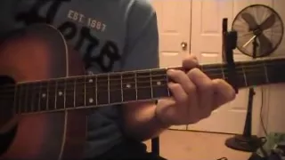 how to play "Knee Deep" by Zac Brown Band on guitar pt. 1 -tab in description