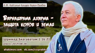 28/09/2019, ШБ 1.16.21, Варнашрама – защита коров и земли - Чайтанья Чандра Чаран Прабху, Омск