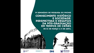 Evento de Pós-Graduação em História | DIA 1