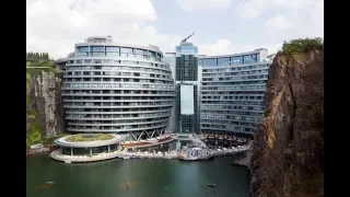 Welcome to China's gravity-defying quarry hotel