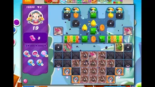 Candy Crush Saga Level 12525 - 20 Moves NO BOOSTERS