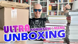 GIGA Unboxing + omówienie + prezentacja ponad 60-ciu komiksów i mang - odcinek 47.