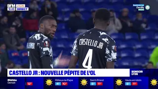 Castello Junior Lukeba : Nouvelle pépite de l'Olympique Lyonnais