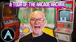 A tour of the Arcade Archive Museum in Stroud and its historically important arcade game selection