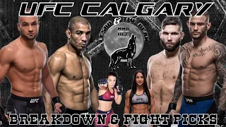 UFC Calgary Fight Picks & Predictions