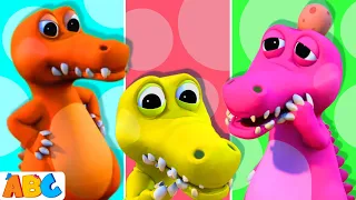 Five Little Crocodiles | Animal Songs + More Kids Songs | All Babies Channel