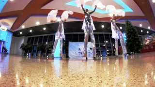 Световое танцевально-акробатическое шоу AuraMontem на ходулях