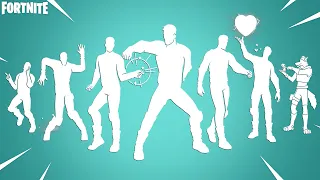 Top 50 Legendary Fortnite Dances & Emotes! (Ask Me - Bad Bunny, Slide Stride, Attack on Titan, Levi)