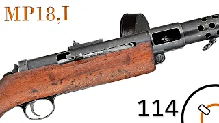 History of WWI Primer 114: German Maschinen Pistole 18, I a.k.a. MP18,I Documentary
