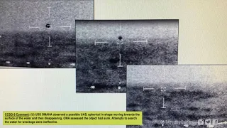 2019 the US Navy filmed “SPHERICAL” shaped UFOs going into the water; here is that footage