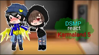 Mcyt/Dsmp react to Karmaland V || k!Quackity || part 1|| My AU (AU DESCRIPTION)