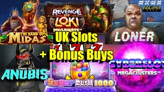 UK Slots Bonus Compilation + Loads Of Buys, Jamming Jars, Chaos Crew2, Sugar Rush 1000 & Much More