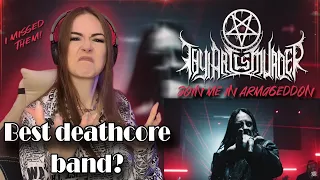 INSANE!🔥 THY ART IS MURDER - Join Me In Armageddon REACTION / РЕАКЦИЯ