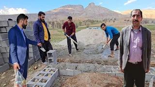 Engineer Babazadeh and help to build a house for Ali Asghar and Afshar