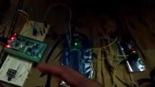 I2C Slave Transmit demo with ARM and AVR boards