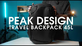 Обзор Peak Design Travel Backpack 45L.  Рюкзак мечты для фотографа, видеографа и путешественника.