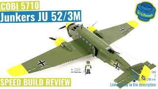 COBI 5710 Junkers JU 52/3M - Speed Build Review