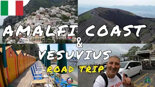 ΙΤΑΛΙΑ Επ3 "Η Ακτή του Αμάλφι & Βεζούβιος"🏖Amalfi Coast & Vesuvius