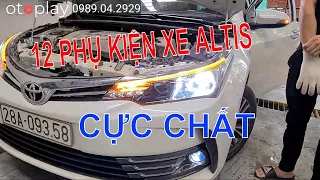 12 phụ kiện cho xe Altis 2020 cực chất !!!