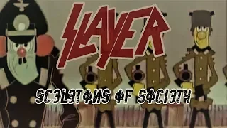 Slayer Cartoon -  Skeletons Of Society