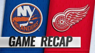 Athanasiou, Bernier lead Red Wings past Islanders