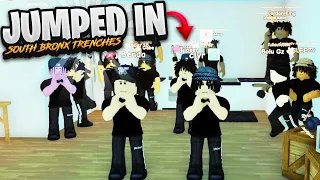 THIS GANG JUMPED ME IN THIS NEW SOUTH BRONX ROBLOX HOOD GAME (CONSOLE SUPPORT)