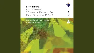 5 Orchestral Pieces, Op. 16: No. 1 Vorgefühle (Forebodings)