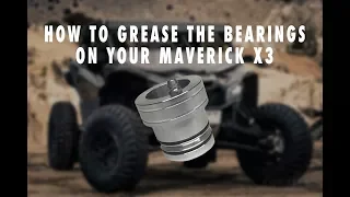 Maverick X3 Bearing Greaser Tool: How to grease your bearings
