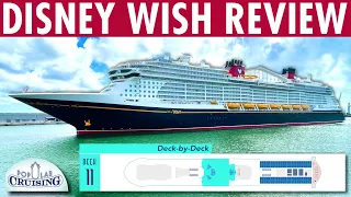 Disney Wish Review and Deck-By-Deck Tour 🏰 The Newest Addition to the Disney Cruise Line Fleet!