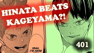 Hinata FINALLY BEATS Kageyama! | Haikyu!! Chapter 401 Discussion